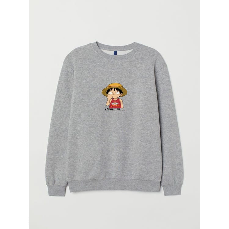 SWEATER OBLONG PRIA WANITA MOTIF ANIME ORIGINAL PREMIUM/SWEATER HOODIE