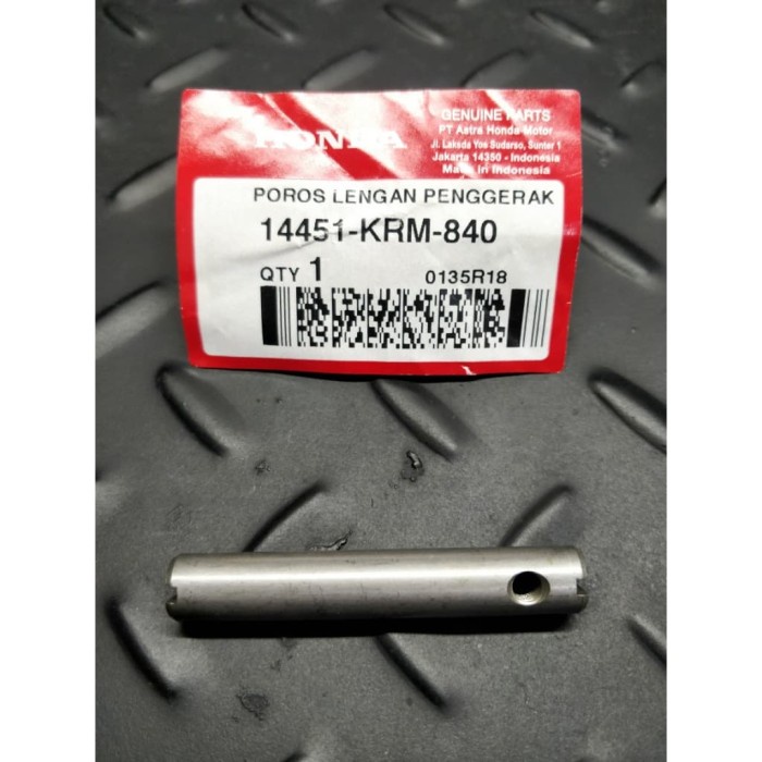 Shaft Rocker Arm Honda Mega Pro 14451KRM840