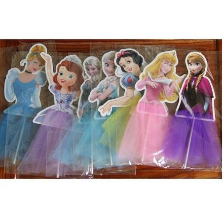 Disney Princess Cake Topper - Toper Kue Karakter Princess Disney