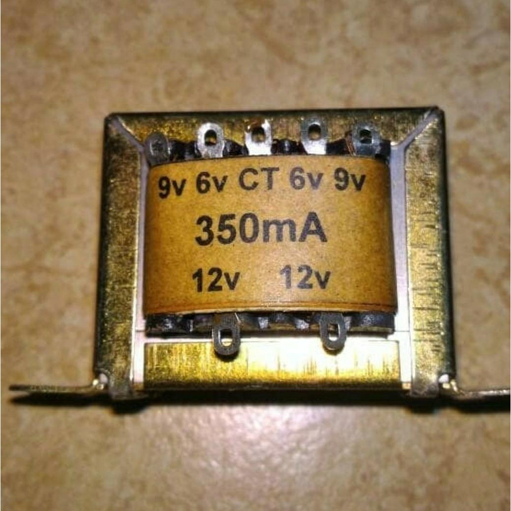 Trafo 350 mA ct 12 volt