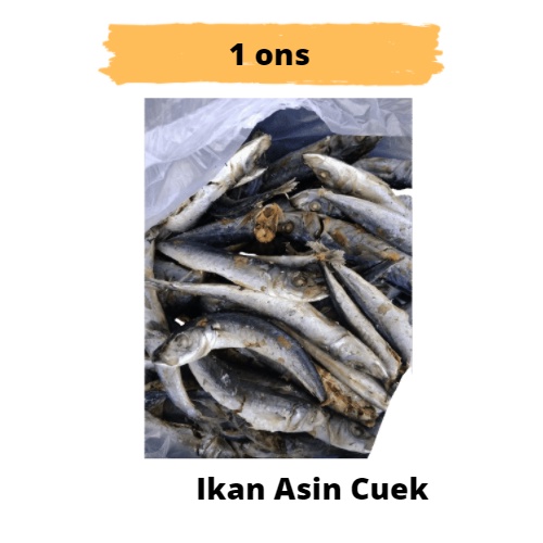 

IKAN ASIN CUEK / CUE 1 ONS KUALITAS SUPER