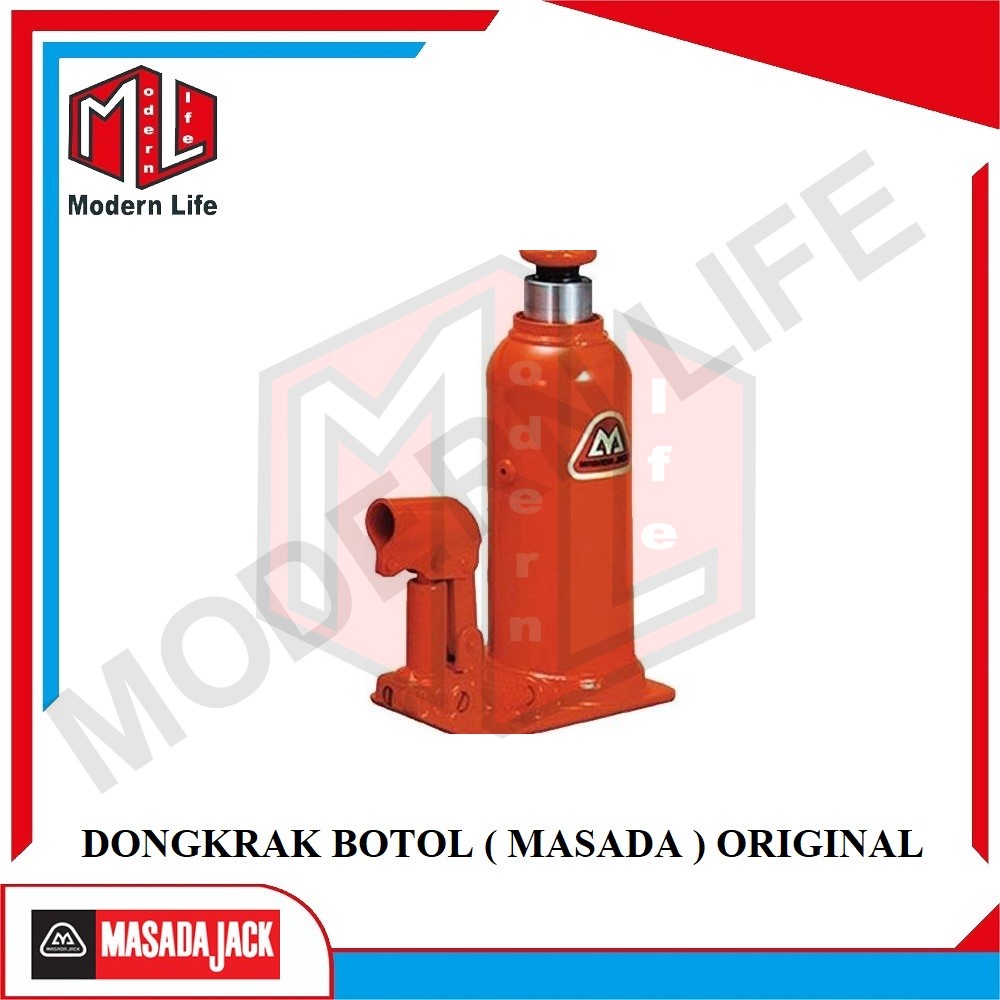 Masada 10 TON - Dongkrak Botol 10 Ton MH-10