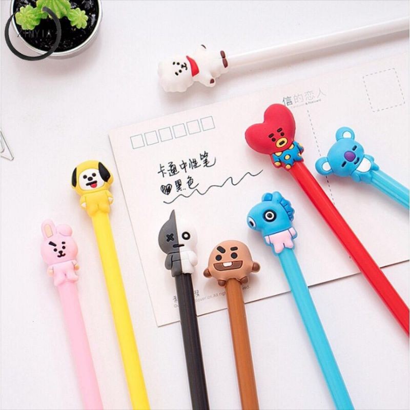 

PULPEN BTS / PULPEN GEL TINTA BLACK (KOYA, JIMMIN, CHOOKY)