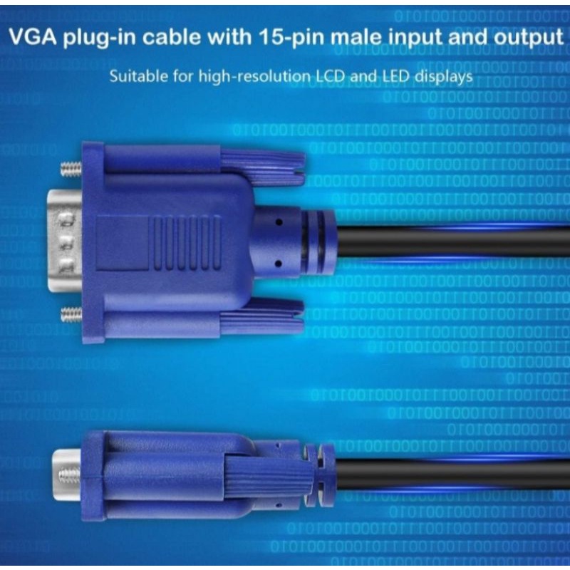 Kabel vga 3 meter / kabel vga to vga 3meter / vga 3m