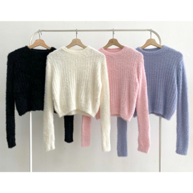 Millea Hi-Fashion Fury Knit Sweater