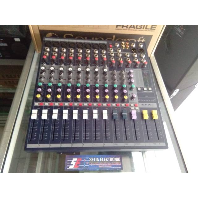 Mixer Soundcraft Efx 8 8 Channel