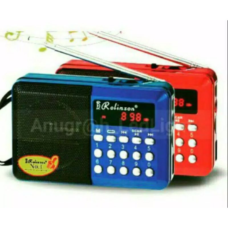 SPEAKER RADIO FM // MP3// USB // ROLINSON RL-4013