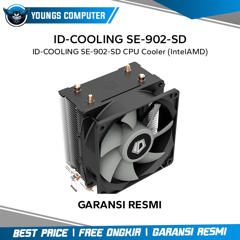 ID-COOLING SE-902-SD | CPU Cooler Heatsink HSF (Intel/AMD)