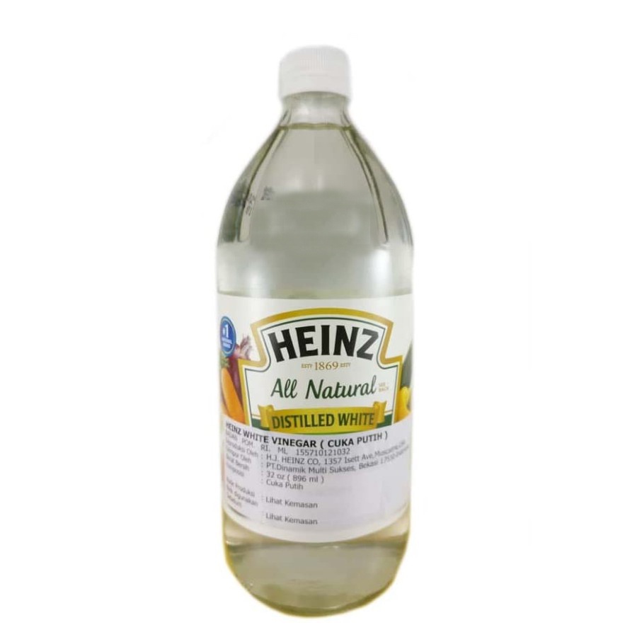 

HEINZ DISTILLED WHITE VINEGAR 896 ML - CUKA PUTIH 32 OZ IMPORT