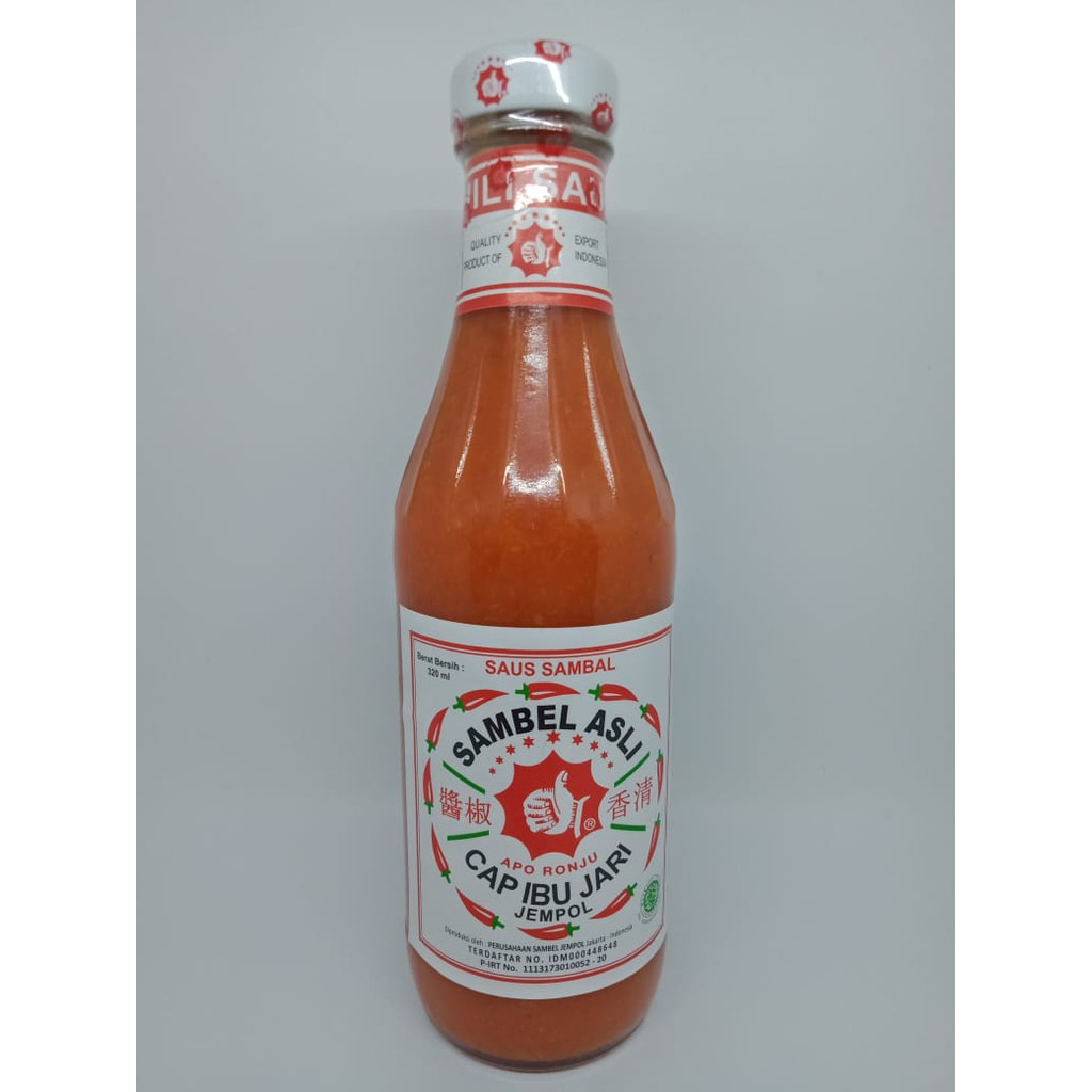 

Sambel cap Ibu Jari Jempol 320 ml