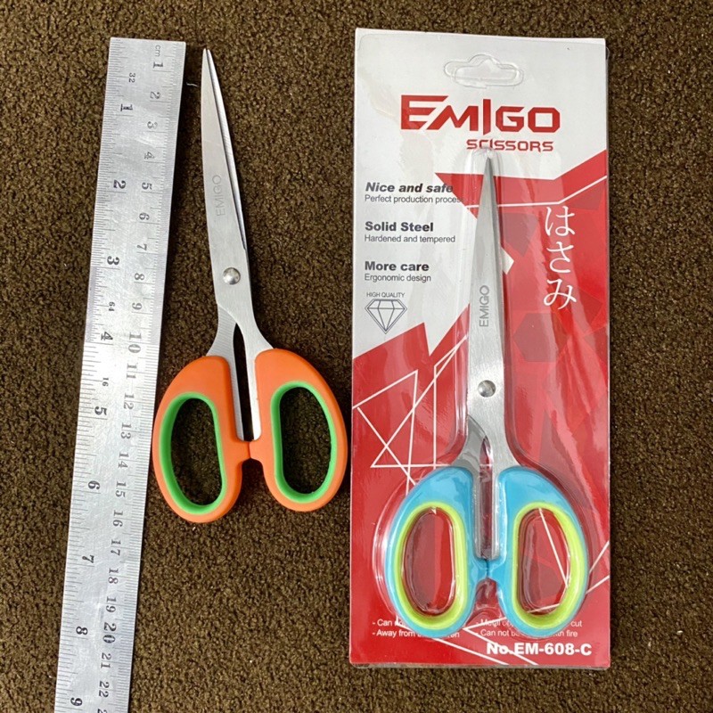 Gunting Emigo Scissors Panjang / Gunting Serbaguna / Gunting Multifungsi