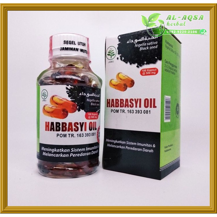

Habbasyi Oil Hnu 100 Kapsul Habasyi