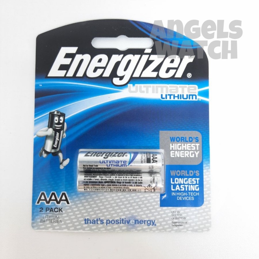 Baterai Energizer ultimate lithium AAA A3 isi 2 pcs ORIGINAL