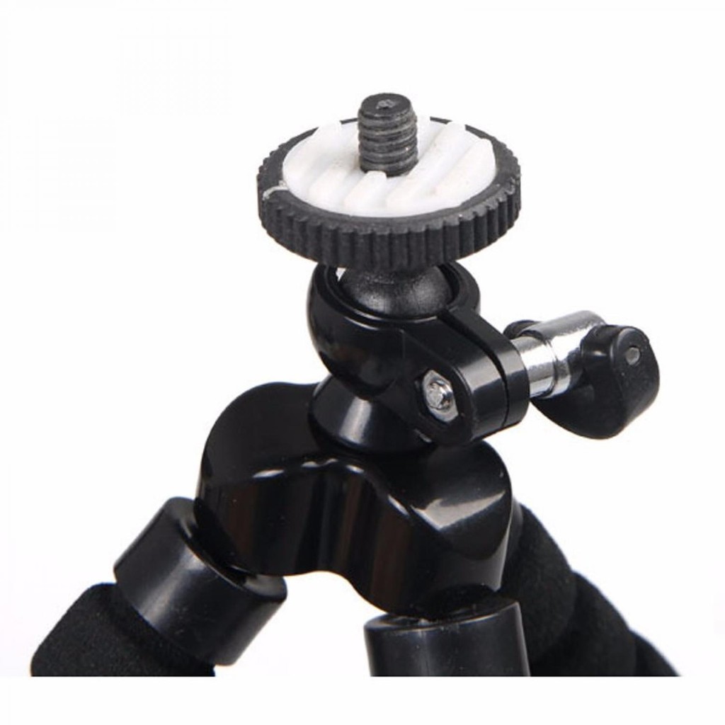 COOLJIER Mini Tripod Octopus for Action Camera - XTK75 [Hitam]