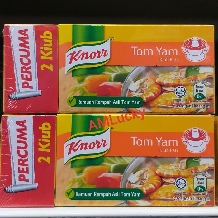 

Terbatas - Knorr Tomyum Cubes 6'S