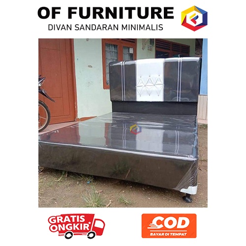 Divan dipan sandaran standar 160x200 minimalis