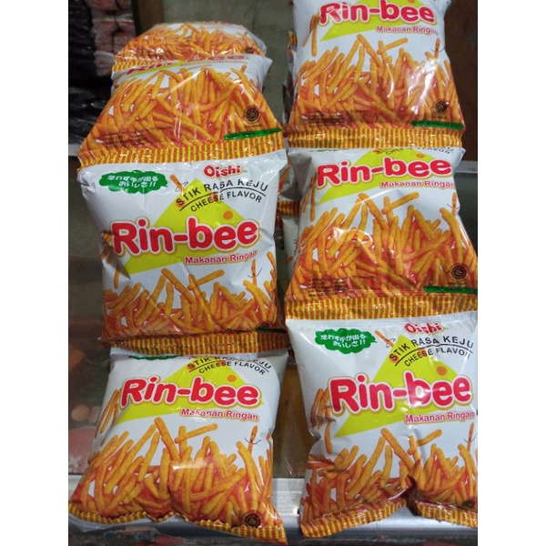 

Snack Rin bee / Rinbee keju sachet isi 10