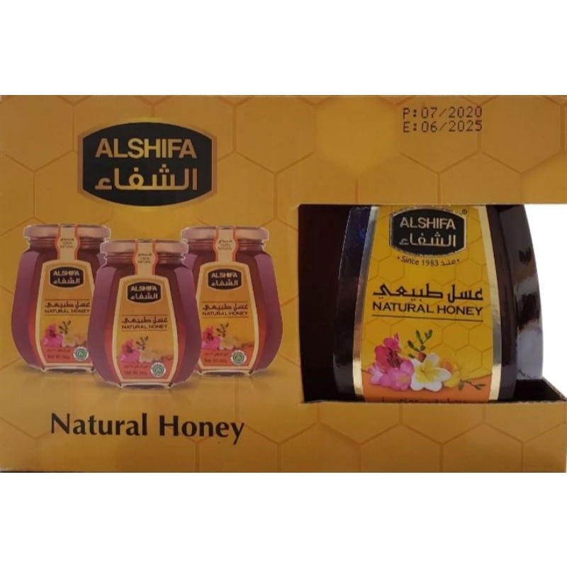 

AL SHIFA Natural Honey Promo Pack 3pcs x 250g (Free 1pcs AL SHIFA Natural Honey 250g)