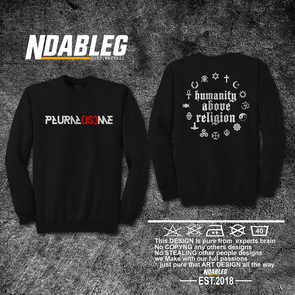 sweater pluralisme humanity