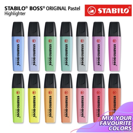 

Stabilo Boss Pastel Highlighter [per 1 stabilo]
