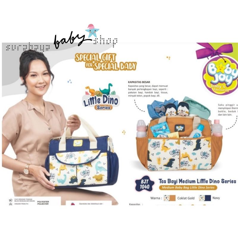 TAS BAYI BESAR BABY JOY UKURAN BESAR DAN MEDIUM || TAS BAYI BESAR DAN MEDIUM BABY JOY LITTLE DINO SERIES