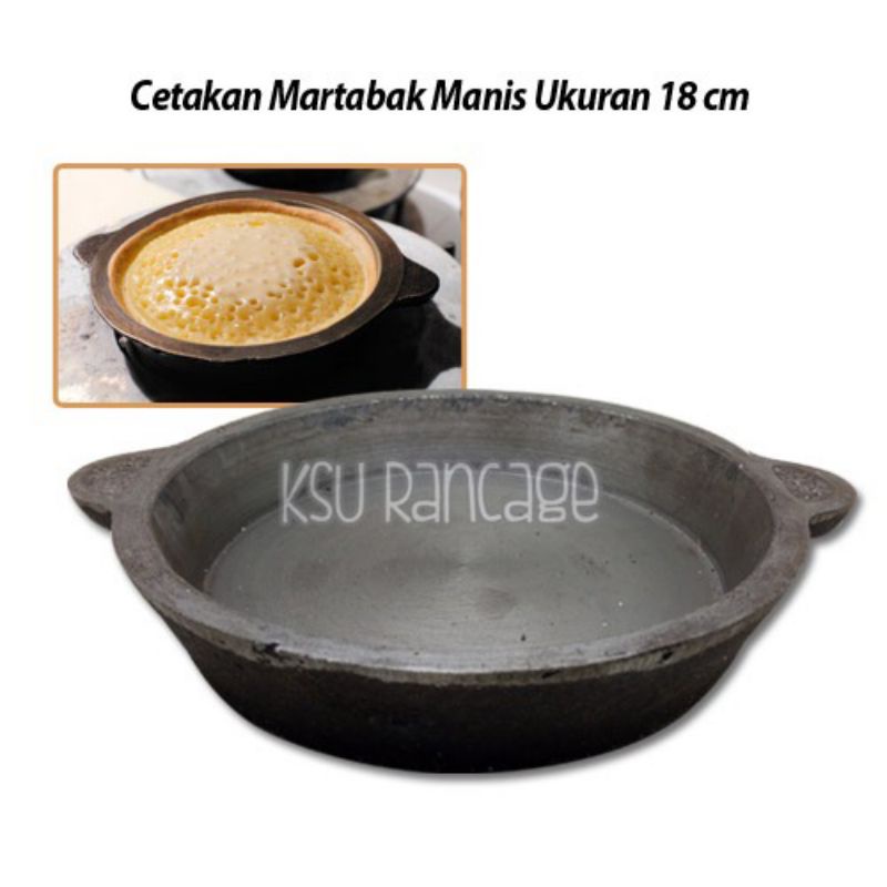 Cetakan Martabak Manis Ukuran 18 cm
