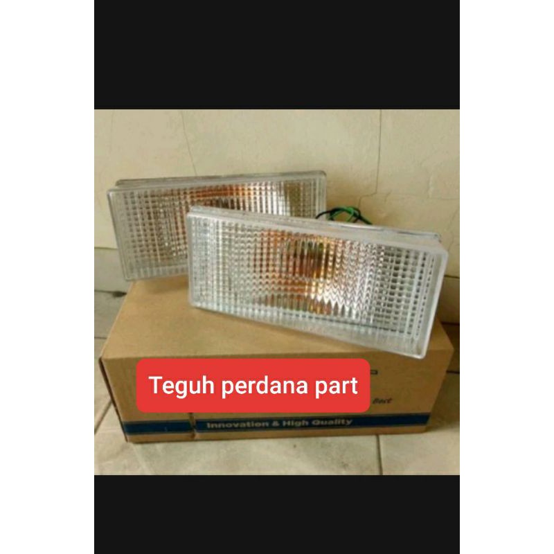 Lampu bemper fuso kristal 1set 2biji ps190 fuso FR fuso ps220 sama