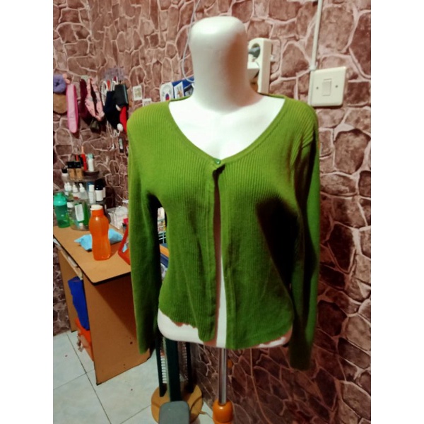 preloved cardigan crop