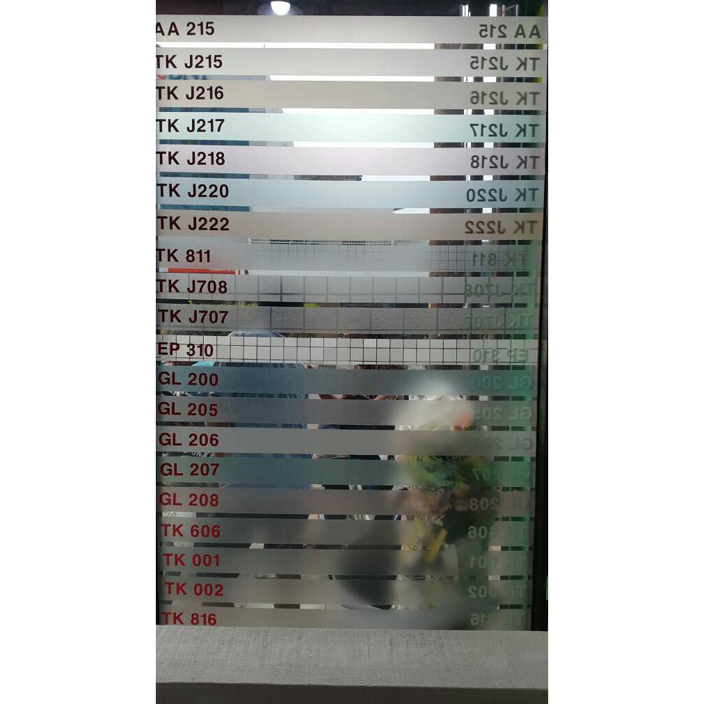 

Produk Unggulan] Sticker Sandblast Taki Kossai (Seri J215 - 120Cm)