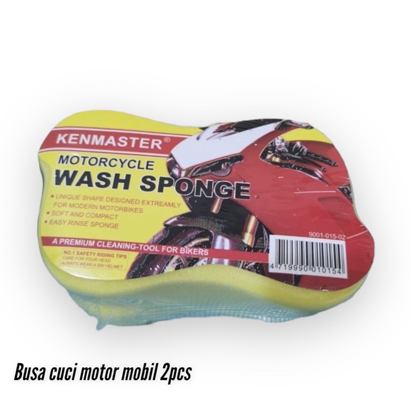 Busa cuci motor isi 2pcs kenmaster - busa cuci mobil