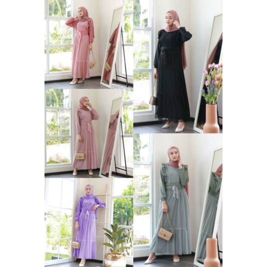 Gamis Remaja Terbaru Gamis Lebaran 2022 byOutfitMilenial21