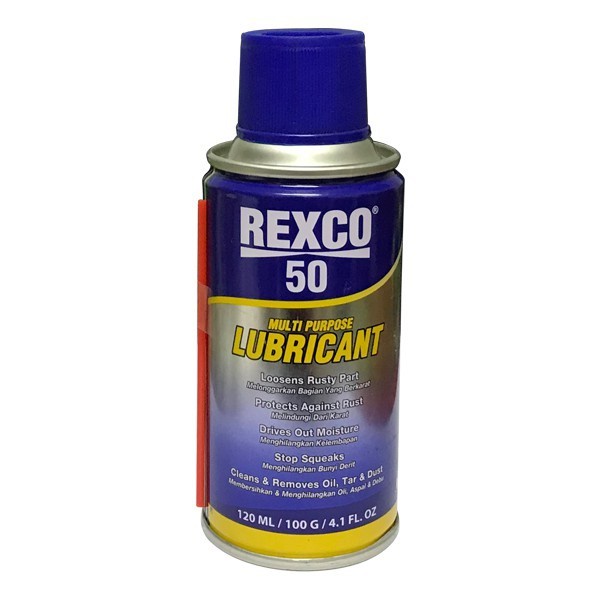 Rexco 50 Pelumas Anti Karat Serbaguna Multipurpose Lubricant 120 ML