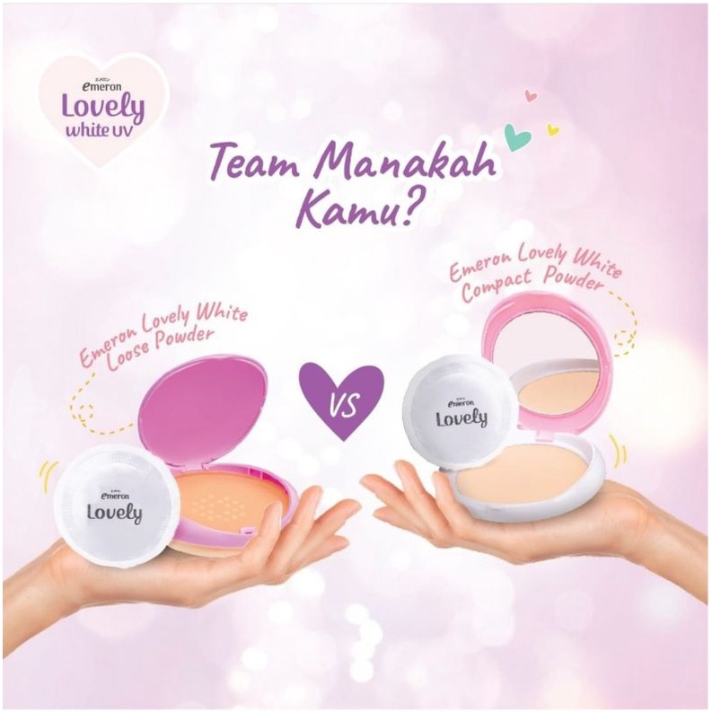 Emeron Lovely White Compact Powder | loose powder