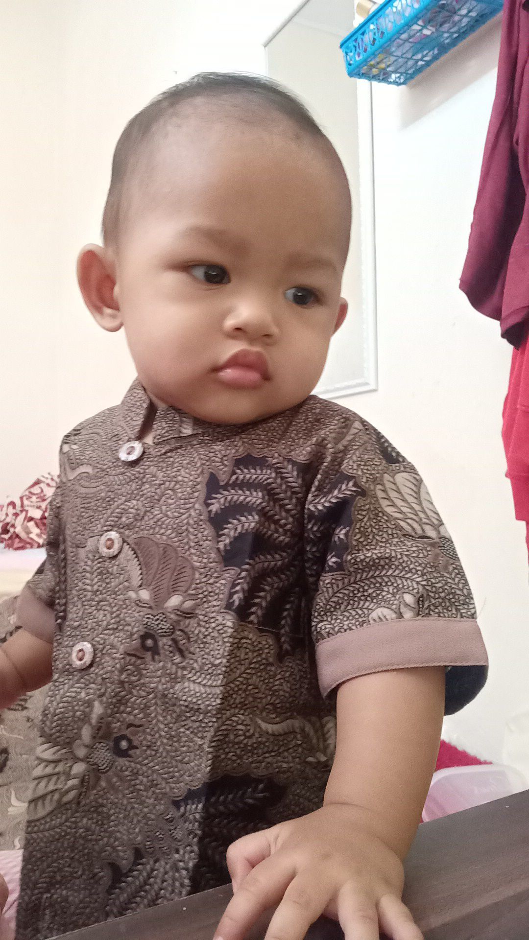 Couple Kemeja Batik Anak Dan Ayah Motif Kerang Ori By Rumah Kemeja