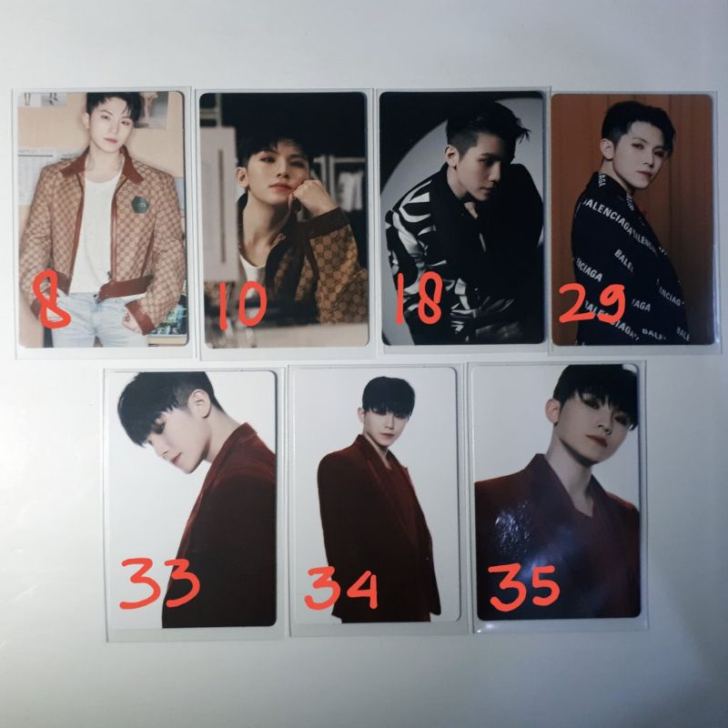 Tradingcard Seventeen Woozi Ruby