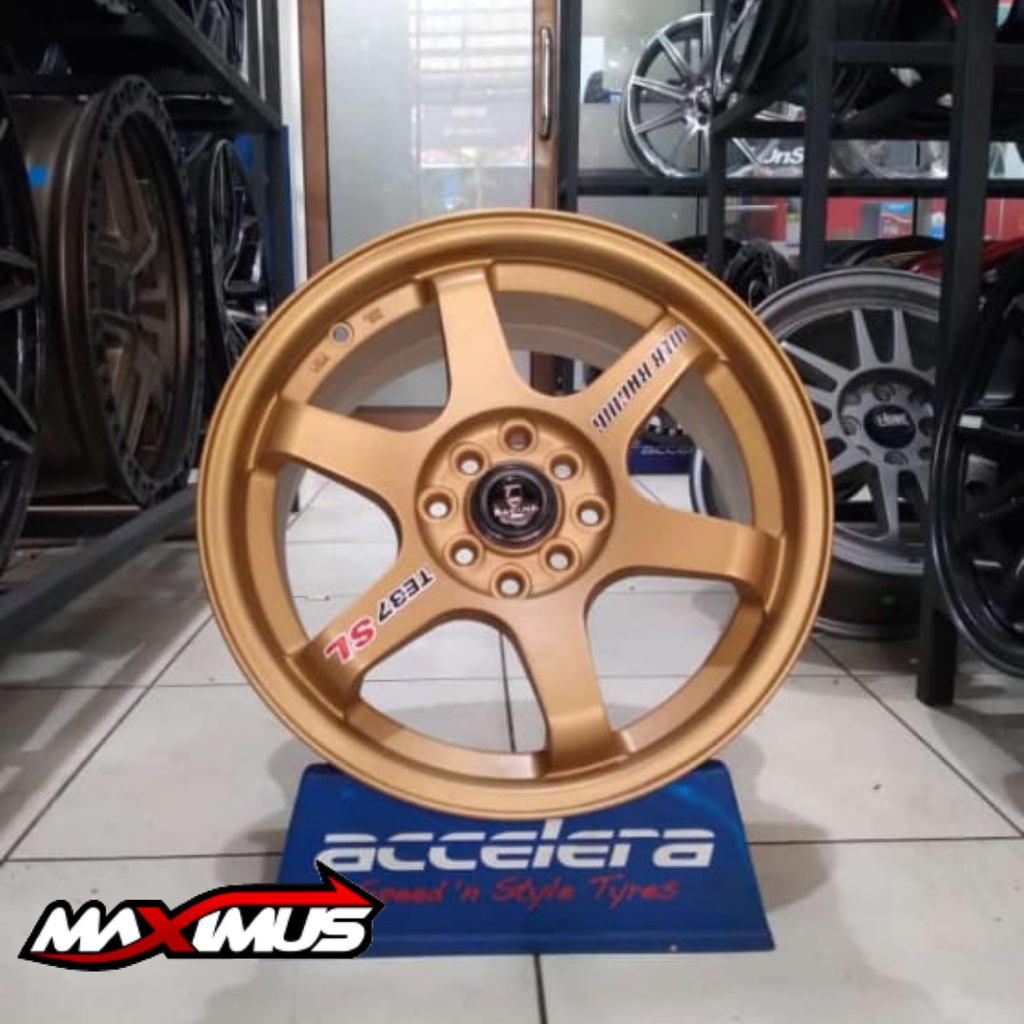 BARU PELEK VELG MOBIL MURAH TL MS TE37 RING 16 R16 JAZZ AGYA AYLA CALYA SIGRA DATSUN GO BRIO AVANZA 