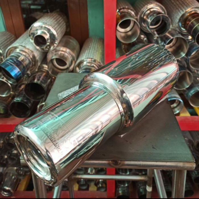 HKS Knalpot Mobil Racing Gronel Suara Full Bass Bulat
