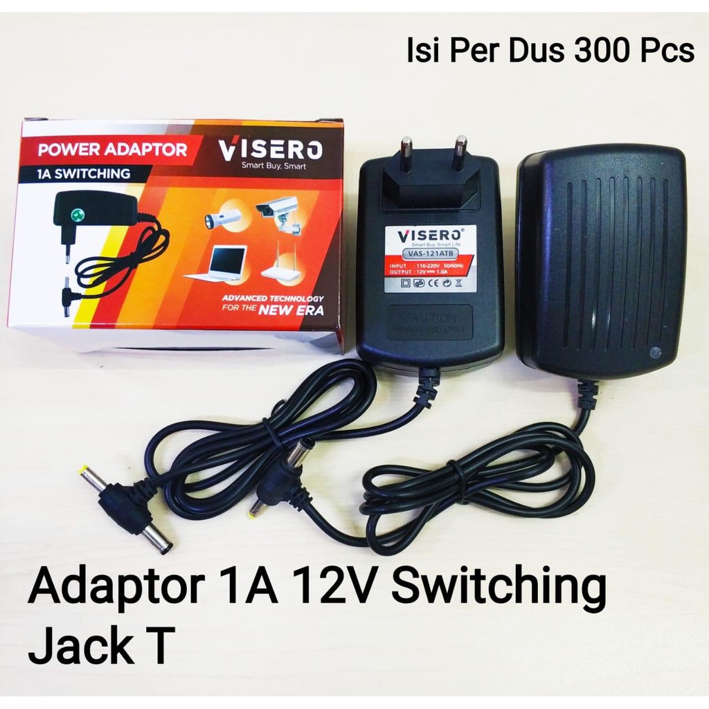 Adaptor 12 Volt 1 Ampere Visero
