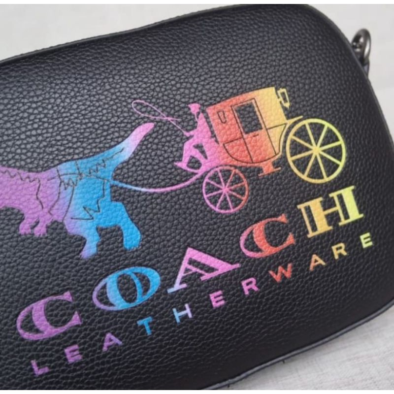 Tas Selempang Coach Dino Signature Crossbody Bag Original