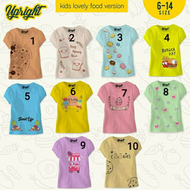 Tee girl Upright Junior
