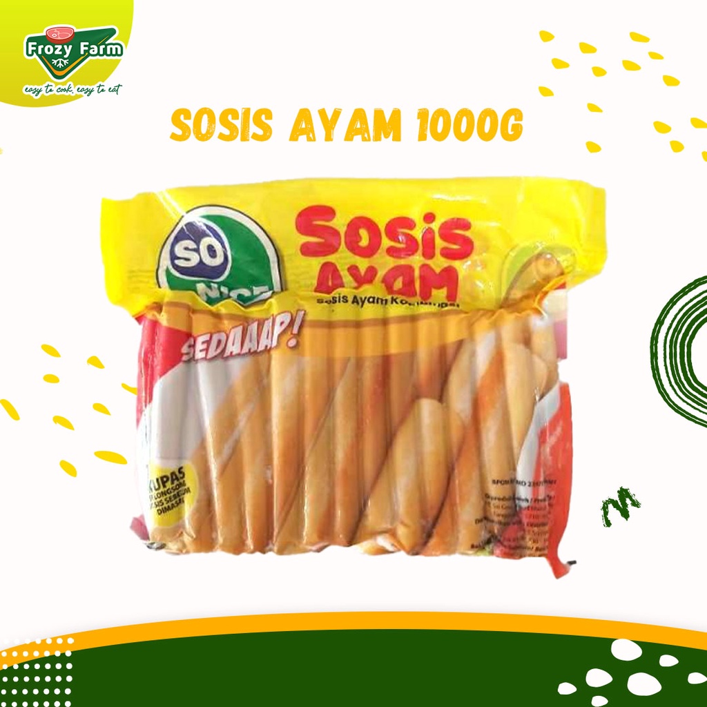 

So Nice Sosis Ayam 1 kg