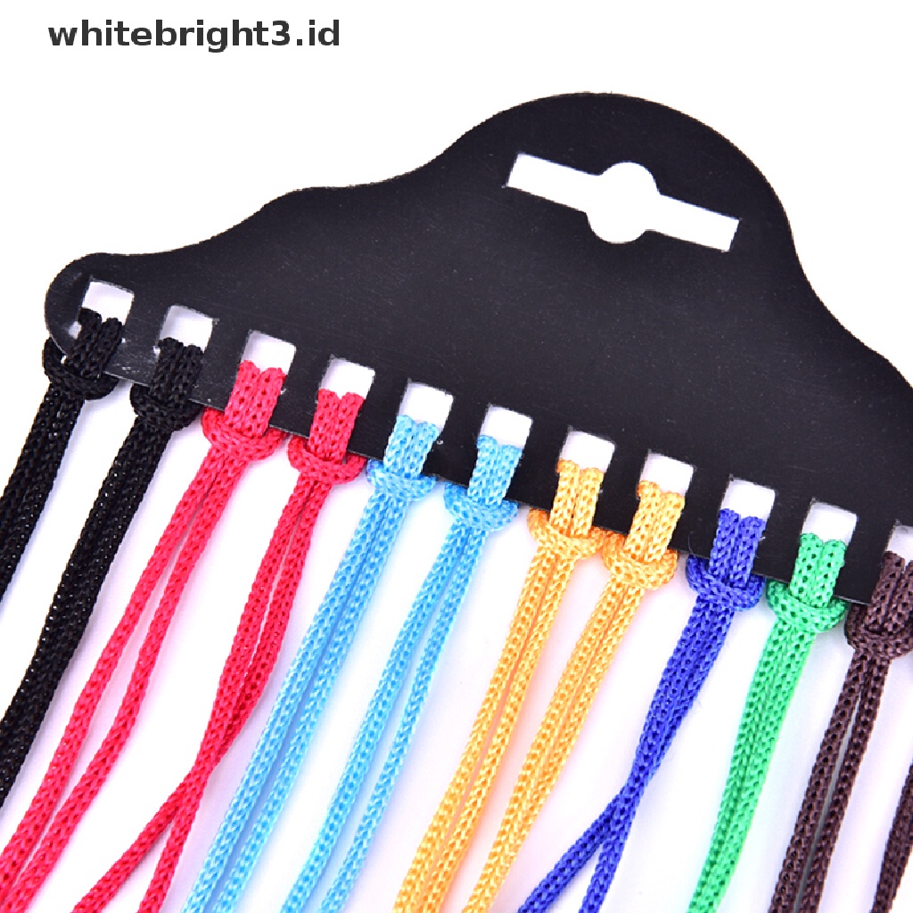 {whitebright3.id} 12Pcs/Set Nylon Chain Cord Eyeglass Holder Sunglasses Glasses Neck String Strap ,