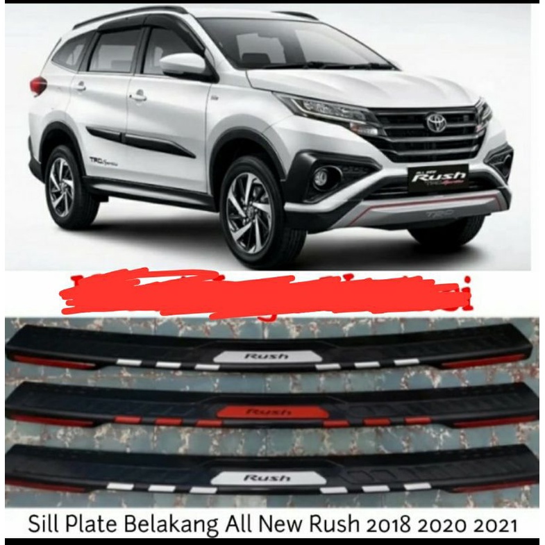 Sill Plate Belakang All New Terios / All New Rush GR