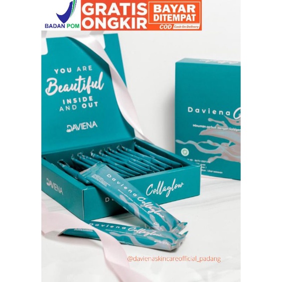 Daviena Skincare Collagen Drink CollaGlow BPOM Original