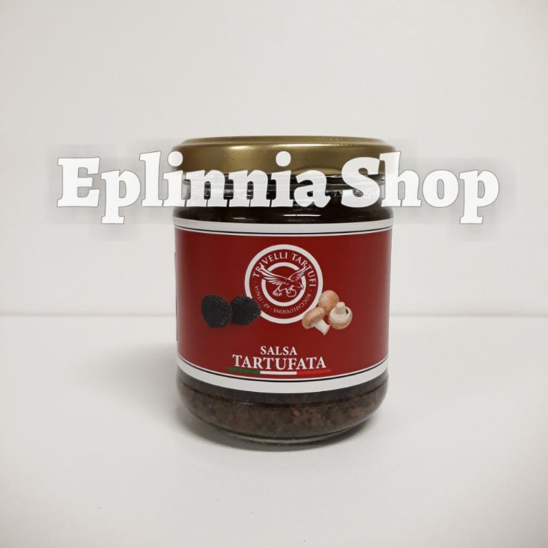 

Trivelli Tartufi Salsa Tartufata 180 gr - Saus Jamur Truffle Hitam