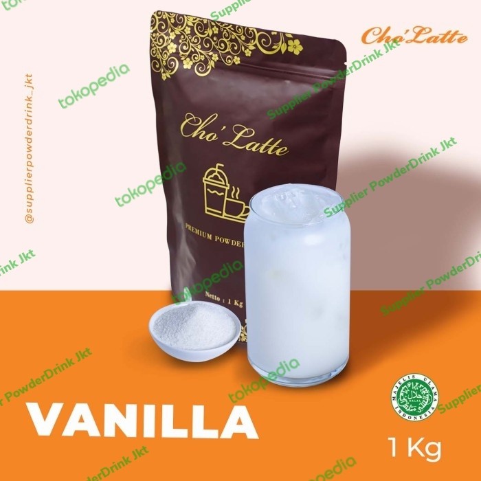 

VANILLA ORIGINAL POWDER CHOLATTE BUBUK MINUMAN RASA VANILLA