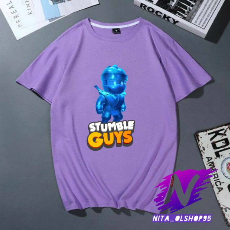 kaos stumble guys baju kaos anak stumble guys epic