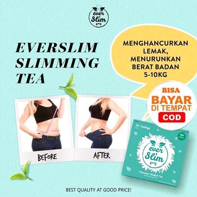 [ECER] TEH PELANGSING Ever Slim Premium Herbal Tea By Ever White