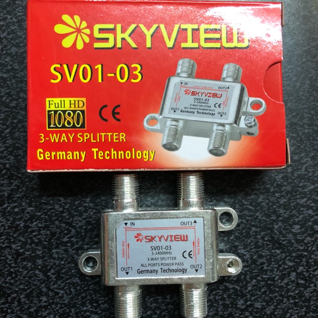 Splitter Skyview 3 way