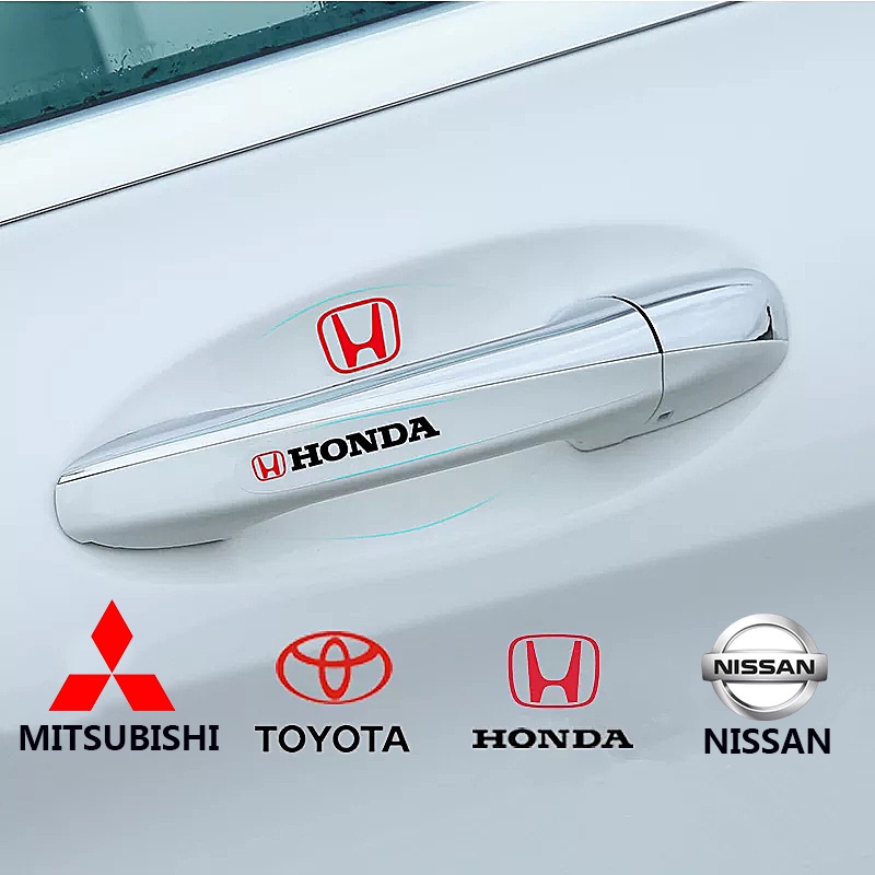 8pcs Stiker Pelindung Handle Pintu Mobil Universal Anti Gores  Stiker Pelindung Gagang Pintu Mobil Universal Anti Gores Dengan Logo